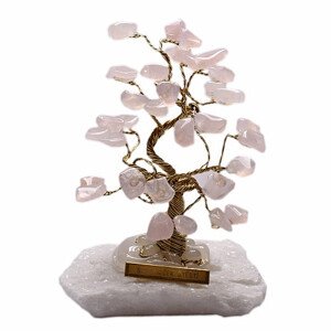 Stromeček štěstí růženín - výška cca 6 cm