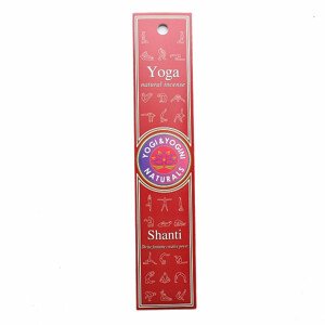 Vonné tyčinky Yoga Shanti - 20 g