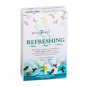 Vonné kužely aromaterapeutické Stamford Refreshing - 15 ks