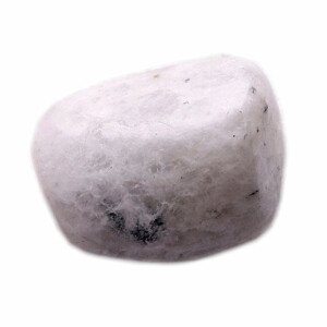 Měsíční kámen bílý tromlovaný - L - cca 2,5 - 3 cm