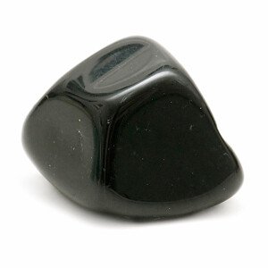 Obsidián černý tromlovaný - XL - cca 3 - 4 cm