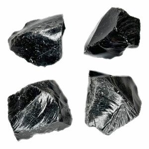 Obsidián stříbrný surový Mexiko - EXTRA LARGE - cca 6 - 8 cm
