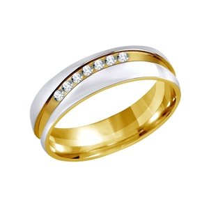 Snubní ocelový prsten pro ženy MARIAGE velikost obvod 65 mm