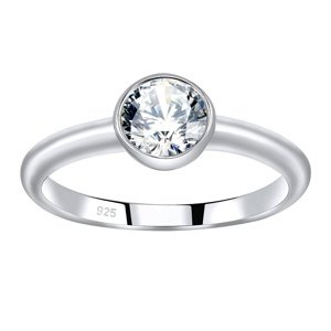 Stříbrný prsten ISADORA se Swarovski® Zirconia velikost obvod 47 mm