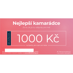 BRUNOshop.cz Elektronický poukaz PRO KAMARÁDKU 1 000 Kč P0006