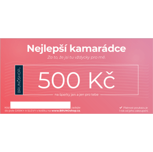 BRUNOshop.cz Elektronický poukaz PRO KAMARÁDKU 500 Kč P0006