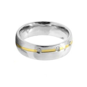 BRUNO Dámský prsten VLNKA I S2878 - velikost 8 (EU: 56,5 - 58,5)