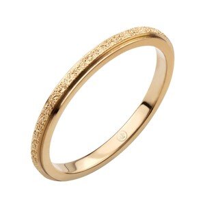 BRUNO Jemný prsten s pískováním ROSE GOLD S4054 - velikost 5 (EU: 49 - 51)