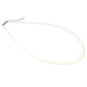 Aranys Perličkový bílý náhrdelník Carla 02366