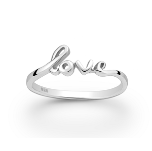 Prsten Love stříbro 925 Velikost: 9 - 1,9 cm (EU 59 - 61) 2622/9 -