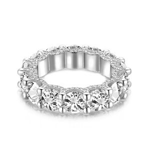 Royal Fashion stříbrný rhodiovaný prsten Pro princeznu HA-GR50-SILVER Velikost: 10 (EU: 61-63)