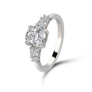 Emporial stříbrný rhodiovaný prsten Princeznin klenot MA-SOR561-SILVER Velikost: 7 (EU: 54-56)